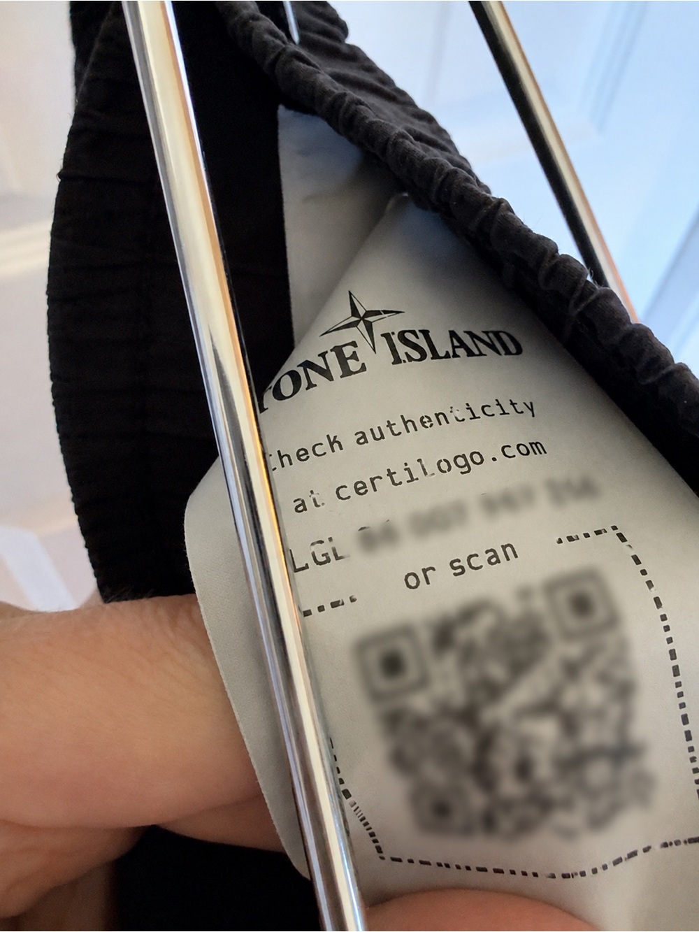 Stone Island Black Cargo Jogger Pants - Picture 2 of 5